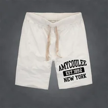 США, Нью-Йорк Стиль, шорты для мужчин, основные пляжные шорты, брюки для фитнеса, повседневный хлопок, уличная, модный скейтборд, для мальчиков, pantalones cortos