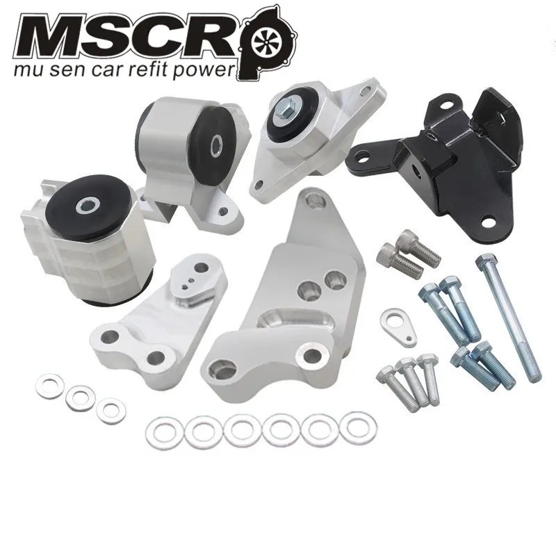 

New Replacement Engine Swap Mount Kit For HONDA CIVIC SI 02-06 ACURA RSX 70A MOTOR ENGINE MOUNTS K20 DC5 EP3 with logo