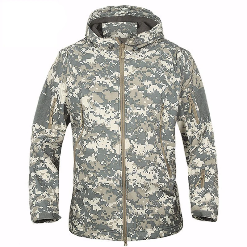 Camouflage Jacket Military Outdoor Jacket Men Sport Softshell Waterpoof