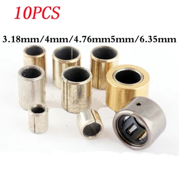 

10PCS/LOT Bushing 3.18/4/4.76/5/6.35mm Bearing Sleeve for Boat Shaft Support Bracket Spare Parts RC Boat/Car/Airplane Model