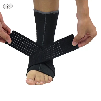 2 stuks Ankle Brace Sport Foot Stabilizer Verstelbare Bandage Enkelsok Bandjes Protector Voetbal Guard Enkelletsel Pads