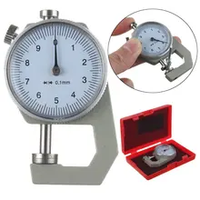 Мини Металл 0-10 мм Цифровой кожаное покрытие металлический датчик для измерения толщины тестер ширина измерения кожевенное ремесло инструмент Ремесло портативный инструмент