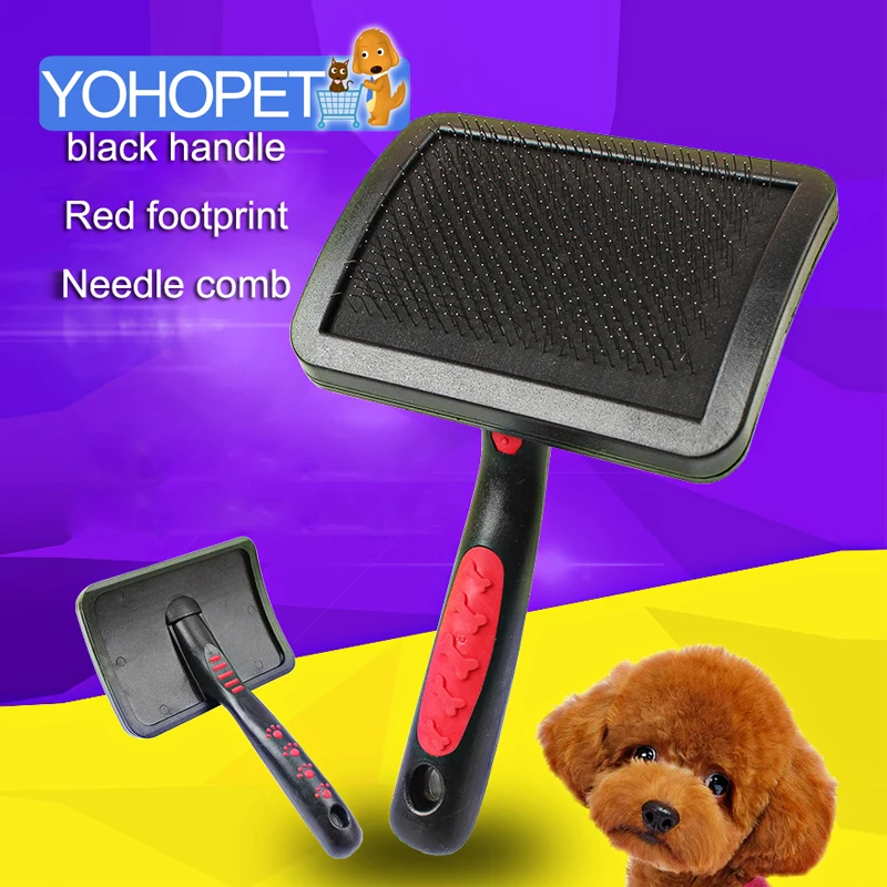 

New arrival Professional Hair Comb Dog Hair Brush Pet Brush dog Grooming Comb Large curved carding pet Grooming Supplies