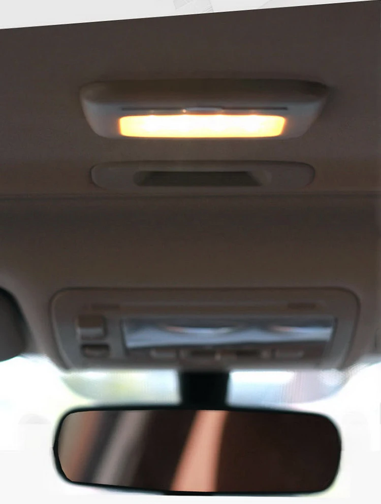 Портативный светильник для чтения, энергосберегающий декоративный светильник, потолочный светильник на крышу автомобиля, комнатное Автоматическое чтение, светодиодный лампа освещение салона QP178