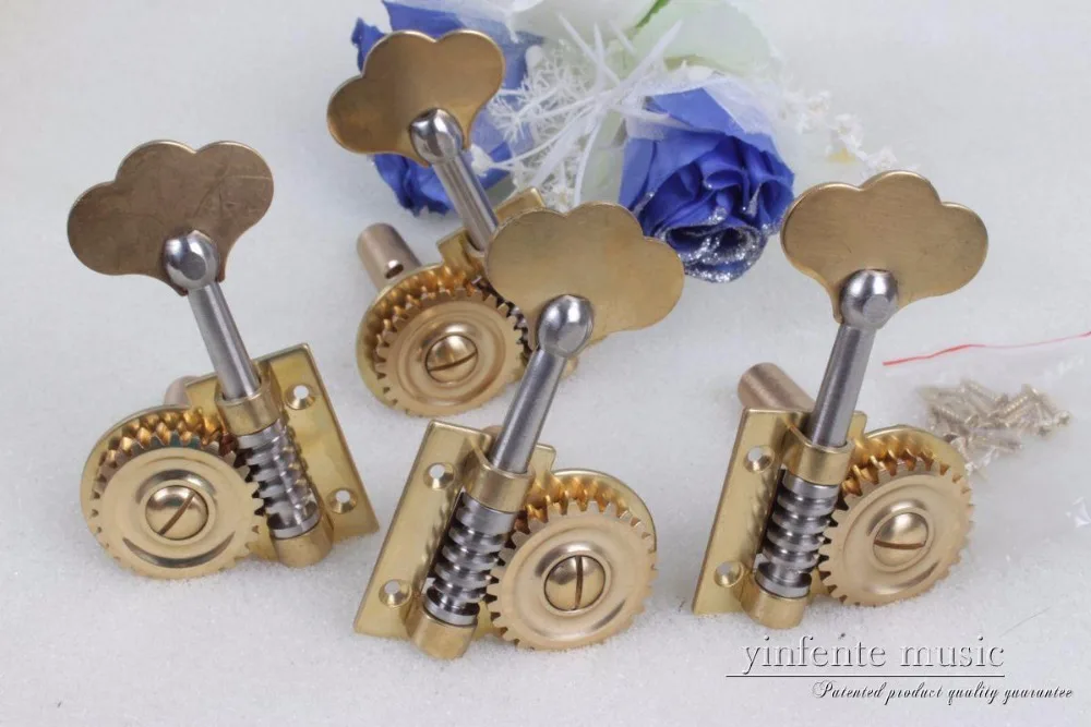 1set Double Bass Parts , Independent bass Peg Brass Top grade durable