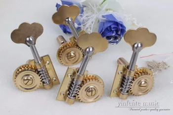 

1set Double Bass Parts , Independent bass Peg Brass Top grade durable good #508