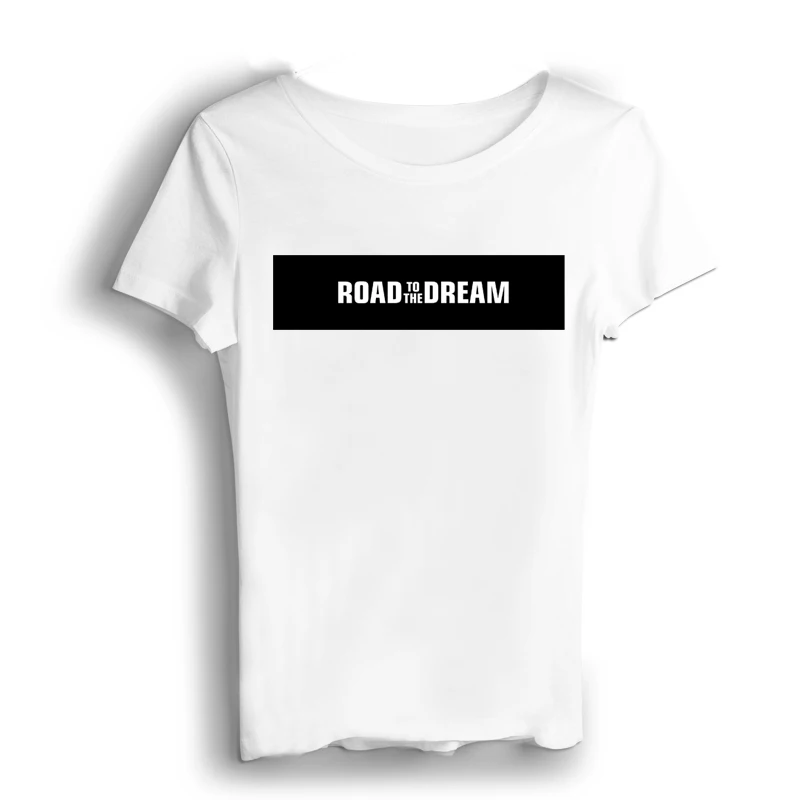 

Road To The Dream T Shirt Women Vintage Streetwear Drop Shipping Sexy & Club Streetwear Preppy Style T-shirts Women Tshirt Tops
