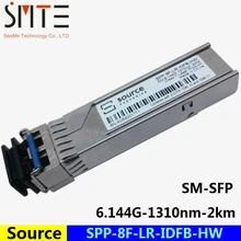 Источник SPP-8F-LR-IDFB-HW 6.144g-1310nm-2km-sm-sfp волоконно-оптический приемопередатчик