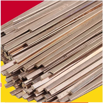 

10 PCS flat copper electrode air - conditioned refrigerator welding special 1.3 * 3.2 mm the Phosphor copper welding rod