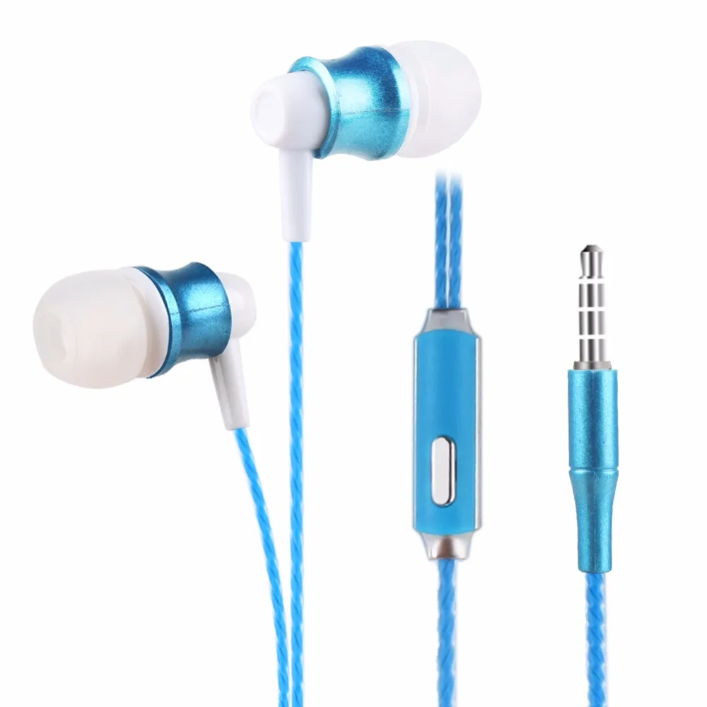 3.5mm In Ear Stereo Earbuds Earphone For Smartphone IPAD MP3 MP4