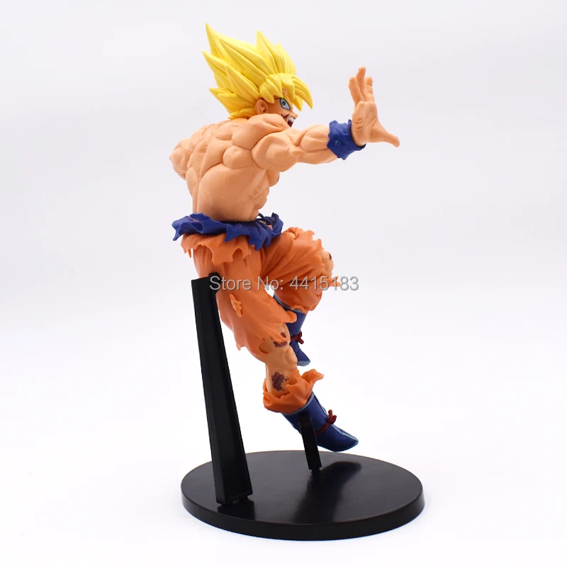 22 c m Anime Dragon Ball Son Goku Super Saiyan PVC Action Figure Doll Collectible Model Toy Christmas Gift For Children