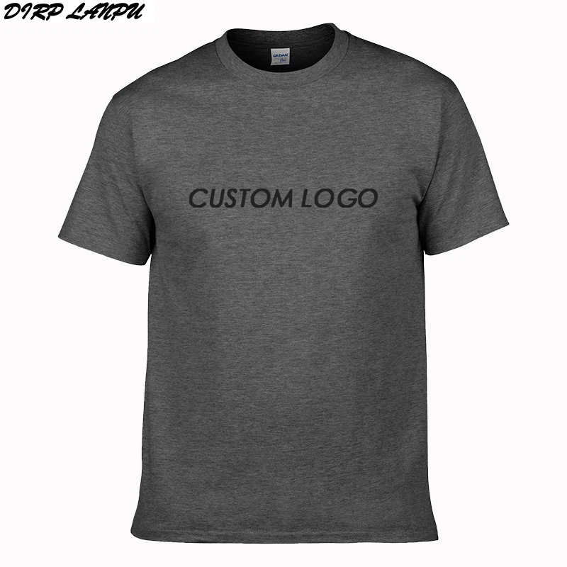 

2018 new brand Customized T-shirt Men short sleeves Men's Breathable T shirt Print Your Own Design cozy DIY T-shirts size S-3XL