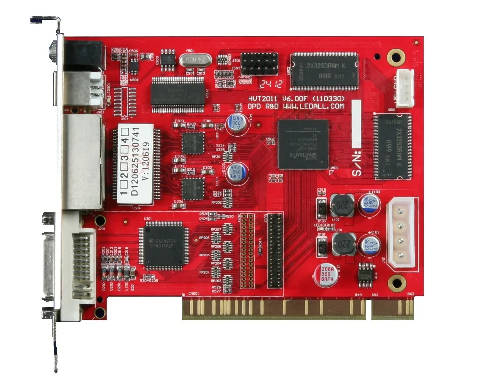 

DBSTAR sender DBS-HVT11IN full color LED sending board 11version syncrhonous card (inner)