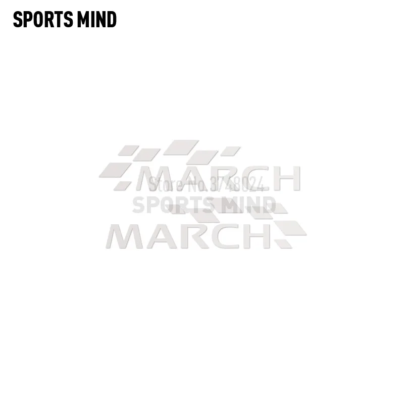 1 пара автомобильные зеркальные наклейки заднего вида для Nissan March K12 K13 Nismo