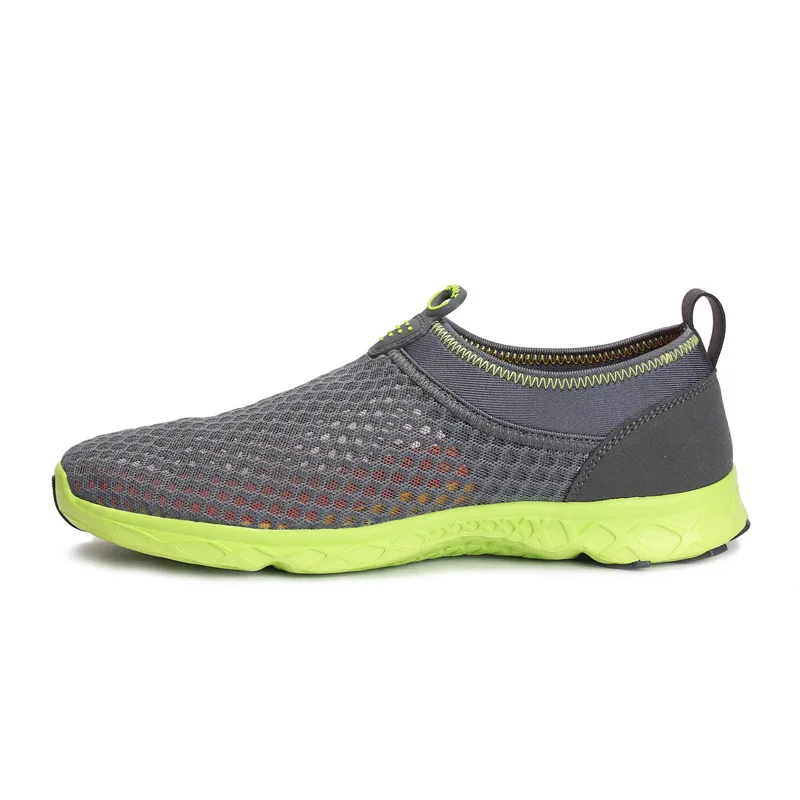 

Summer Light Air Mesh Breath Couple Shoes Breathable Lazy Shoes Outdoor Upstream Recreational Walking Shoes Women Walk Sneakers
