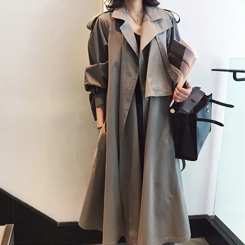 trench coat grey womens