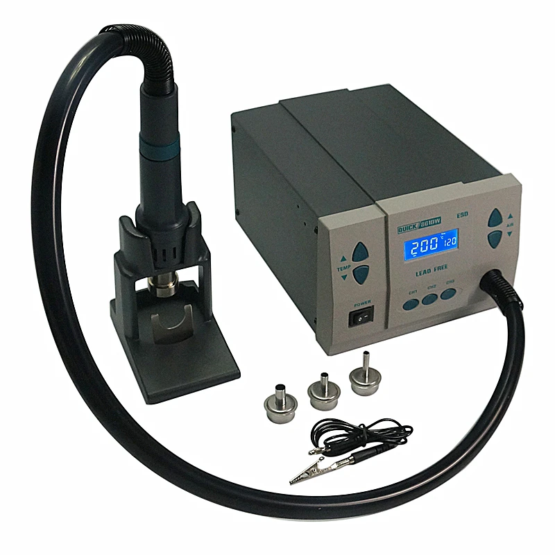 

QUICK Spot 861DW 1000W Hot Air Digital Rework stations 220V Lead-free Desoldering