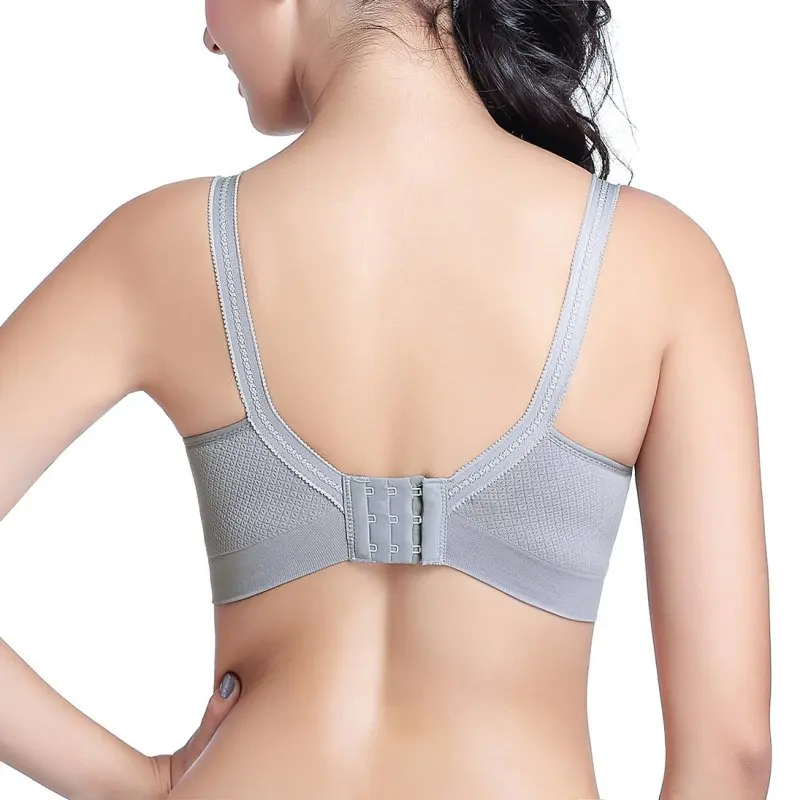 Womens Stretch Yoga Fitness Sports Bra Push Up Bras Running Crop Top Tank Vest Bras Seamless Shapewear Padded