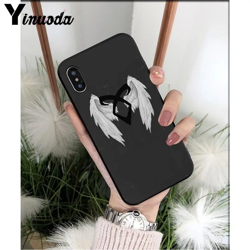 Yinuoda shadowhunter красочные милые аксессуары для телефонов Чехол для iPhone X XS MAX 6 6s 7 7plus 8 8Plus 5 5S SE XR - Цвет: A3