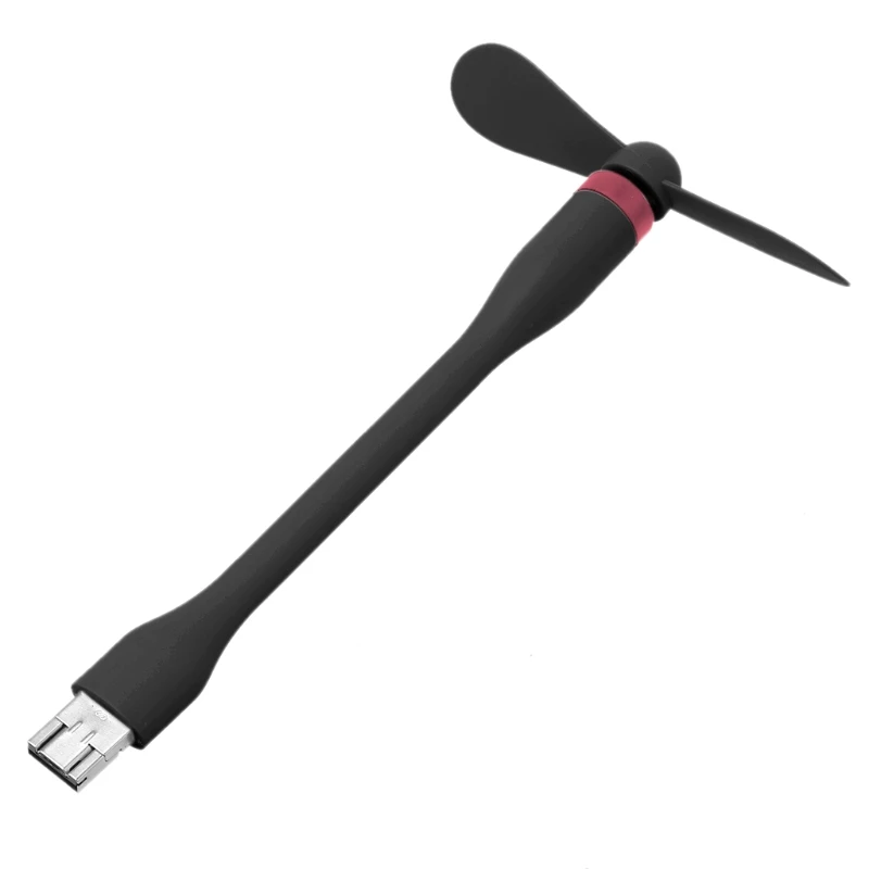 Вентилятор USB 2in1 Micro USB и USB вентилятор охлаждения для Xiaomi телефона Android портативных ПК Мощность Bank USB гаджеты