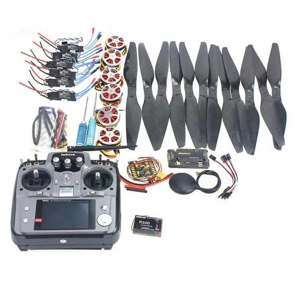  F05422-F 6 Axis Foldable Rack RC Quadcopter Kit APM2.8 Flight Control Board+GPS+750KV Motor+14x5.5 