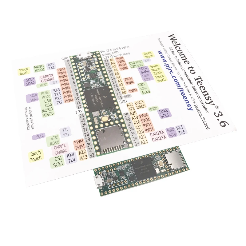 Teensy 3.6 Without Pins
