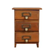 Косметический ящик для хранения, отделение для мозгов, настольный органайзер, деревянная коробка, секретная деревянная Выдвижная шкатулка для украшений для друзей, подарок