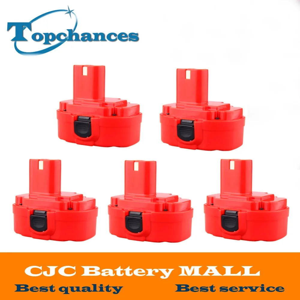 5PCS 12V PA12 2000mAh Ni CD Rechargeable Battery for Makita Replacement font b Power b font