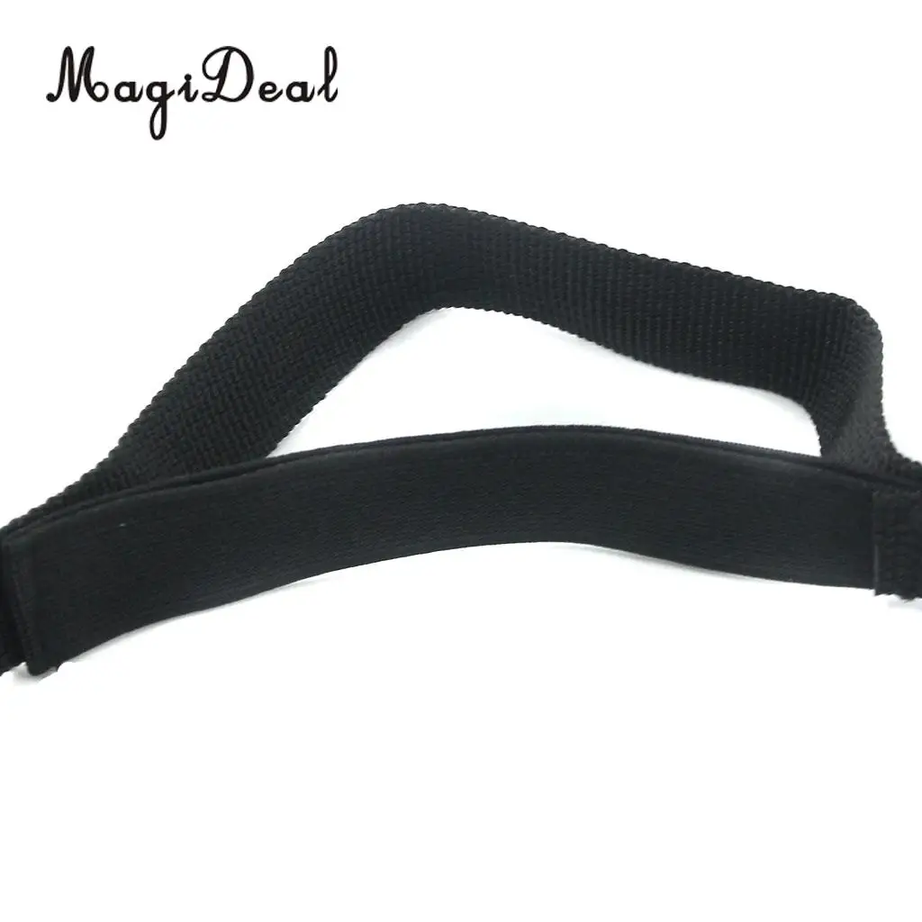 MagiDeal Adjustable Backpack Webbing Chest Strap with Whistle Buckle Black for Climbing Hiking Kayaking Canoeing Boating Acces