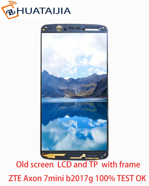 

5.2inch AMOLED LCD Display with Touch Screen For ZTE Axon 7 mini b2017g b2017 teST OK digiziter