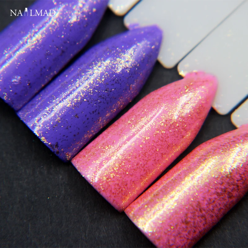 Buy 2g/box NailMAD Golden Foil Flake Bling Nail Flecks