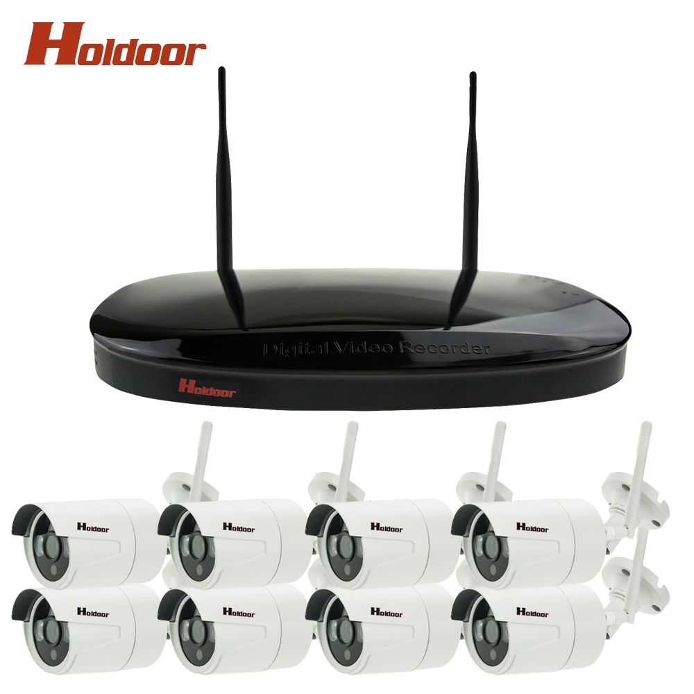 

New! Plug And Play 8CH WIFI NVR CCTV Kit&720P HD Outdoor+Indoor Waterproof IR Security Camera H.264 Video Surveillance System