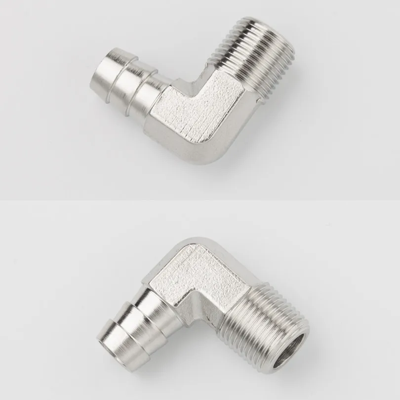 Beduan Stainless Steel Elbow Barb Hose 5/8 Hose ID x 1/2 NPT Female Pipe Fittings Water Fuel Air Beduan Stainless Steel Elbow Barb Hose 5/8 Hose ID x 1/2 NPT Female Pipe Fittings Water Fuel Air
