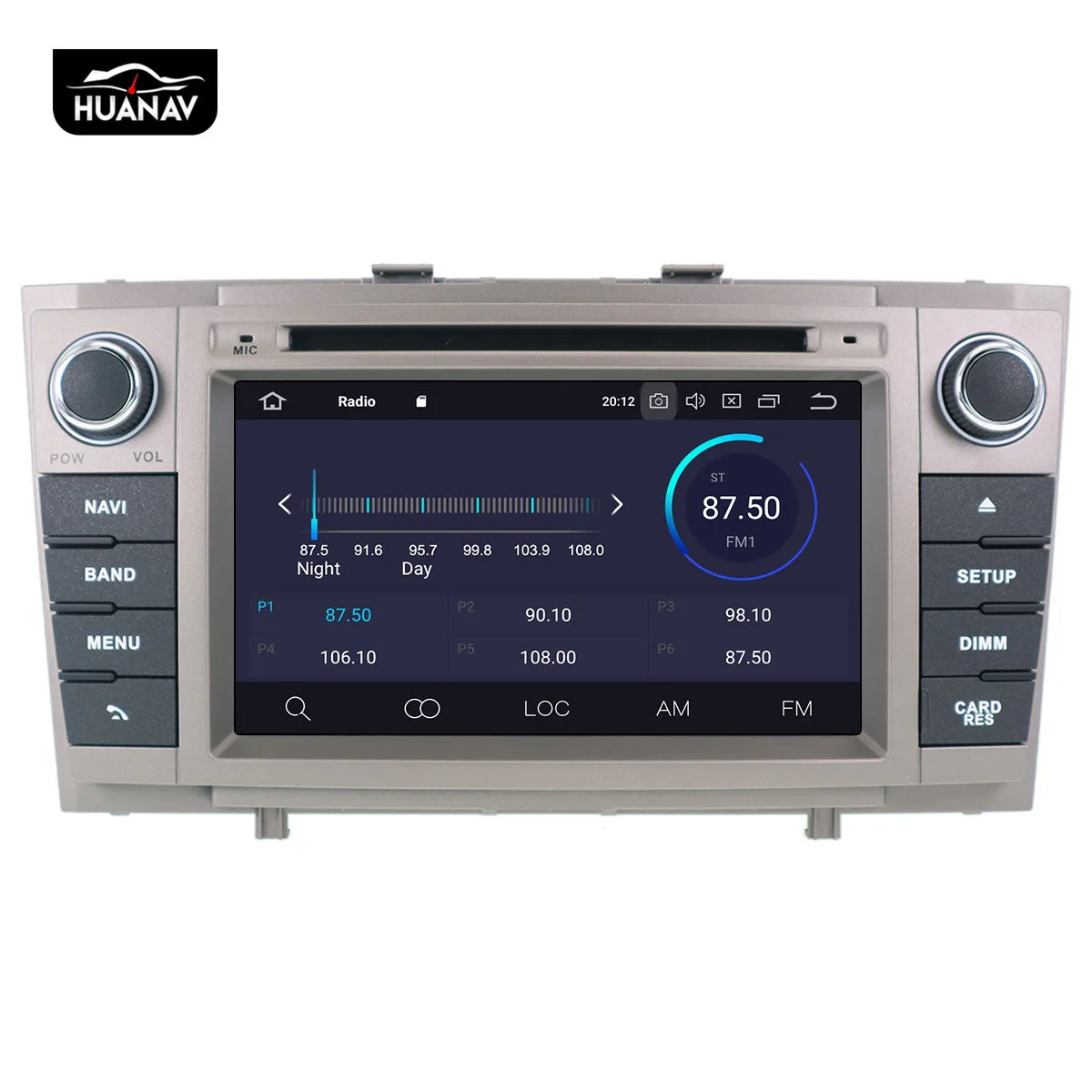Discount DSP Android 9 Car CD DVD Player GPS Navigation For Toyota Avensis 2009-2015 T27 head unit auto radio stereo tape recorder 4+64G 3