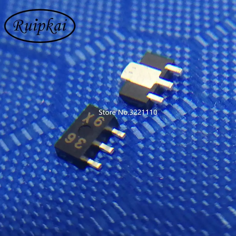 10PCS RD3.6P 3.6V Maring3.6 SOT 89 SMD Zener diodein Battery