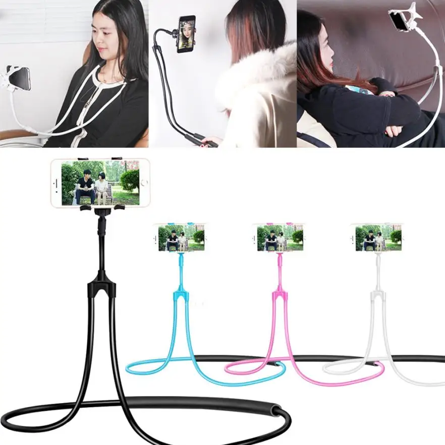 

newUniversal Lazy Hanging Neck Phone Stand Mount Necklace Support Bracket Holder phone holder phone accessories mobile holder