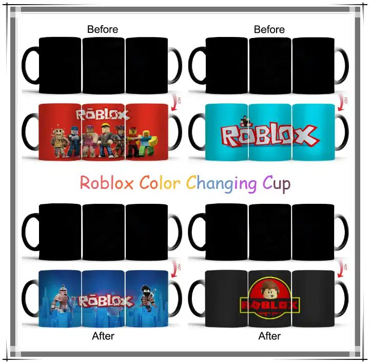 Detail Feedback Questions About Giancomics 1pcs Magic Mug Cup Roblox - detail feedback questions about giancomics 1pcs magic mug cup roblox color changing mug heat sensitive coffee color changing ceramic mug birthday novelty