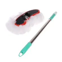 Регулируемая телескопическая щетка для мытья автомобиля, протирающая швабру, принадлежности для чистки автомобиля