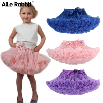 

Baby Girls Tutu Skirt Fluffy Children Ballet Kids Pettiskirt Baby Girl Skirts Princess Tulle Party Dance Skirts For Girls Cheap