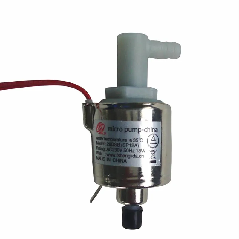 

Small appliances, low noise, high voltage electromagnetic pump voltage AC230V-50Hz power 18W