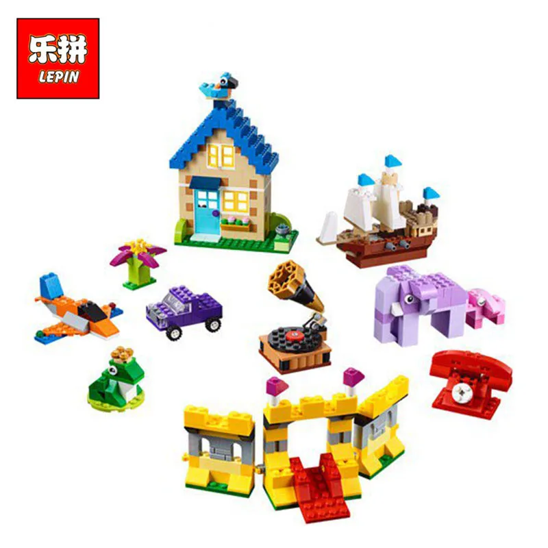 

Lepin 42017 Friends Creative Kids Toys The Legoingly 10717 Extra Large Brick Box Set Model Building Blocks Bricks Kids Toys Gift