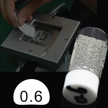 

25k 0.6mm diameter lead solder balls for BGA reballing