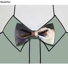 Костюм декоративный галстук-бабочка в клетку с геометрическим принтом шикарные подарки деревянный галстук-бабочка s вечерние галстук-бабочка для велосипеда