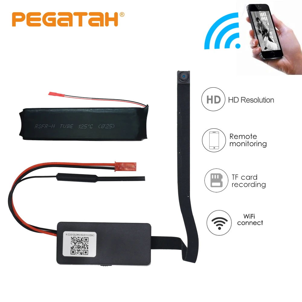 HD1080P Mini Wifi camera battery Camera  wifi video Sound Recording remote Motion Detection Alarm Security Camera night vision