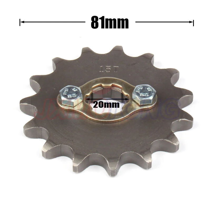 530 20 мм От 10 до 20 лет, 11, 12, 13, 14 лет, 15 лет 19T передний двигатель звездочки для Honda Lifan ZongShen ATV Quad Dirt Pit bike Багги мотоцикла