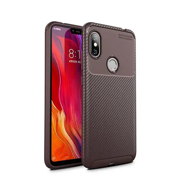 Противоударный силиконовый чехол для Xiaomi mi 9 SE 9T mi 8 A2 A3 Lite F1 Play Max 3 чехол для Xio mi Red mi Note 7 6 Pro GO 6A 7A 5 Plus - Цвет: Blrown