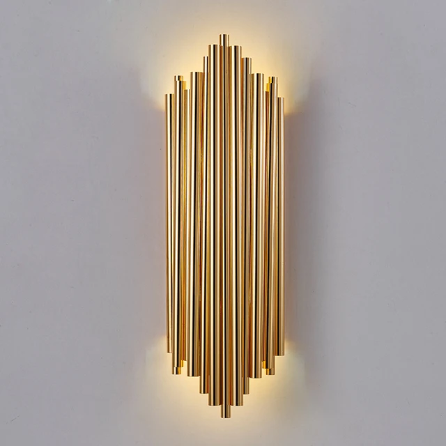 creative hotel wall lamp nordic simple post modern villa industrial living room background wall bedroom