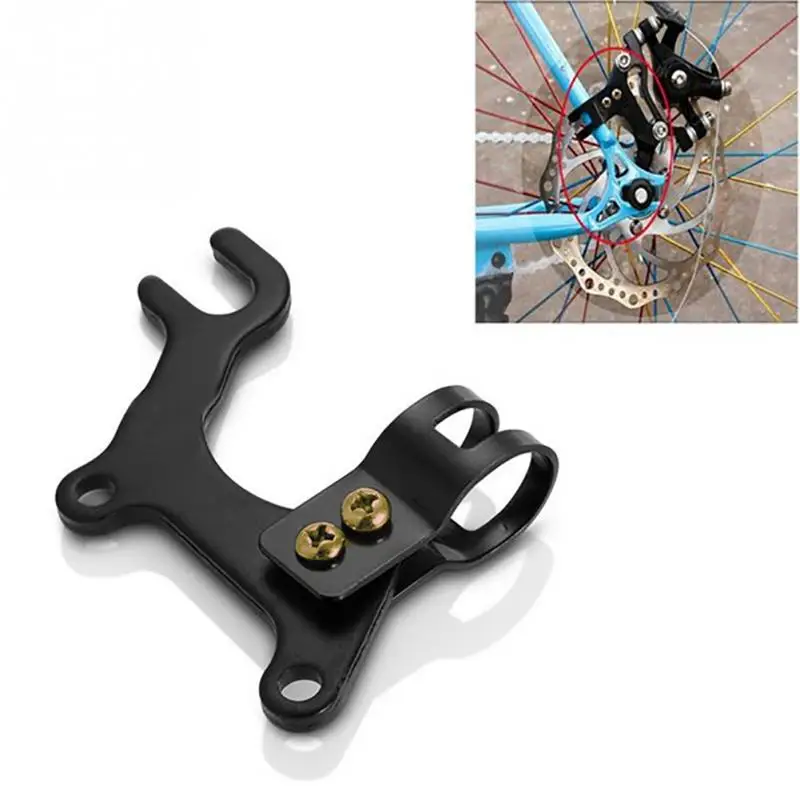 

Adjustable Bicycle Bike Disc Brake Bracket Frame Adapter Mounting Holder Cyclists Essential Refitting Brake Bracket
