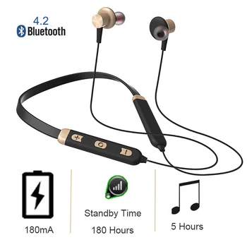 

HobbyLane Wireless earphone Bluetooth4.2 Earbuds sport running With Microphone For Phone Volume control Wireless Earphone d25