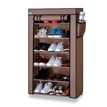 

7 Layers Shoes Rack Cabinet Dustproof Moistureproof Large Capacity Storage Shelf Shoe Hanger Useful
